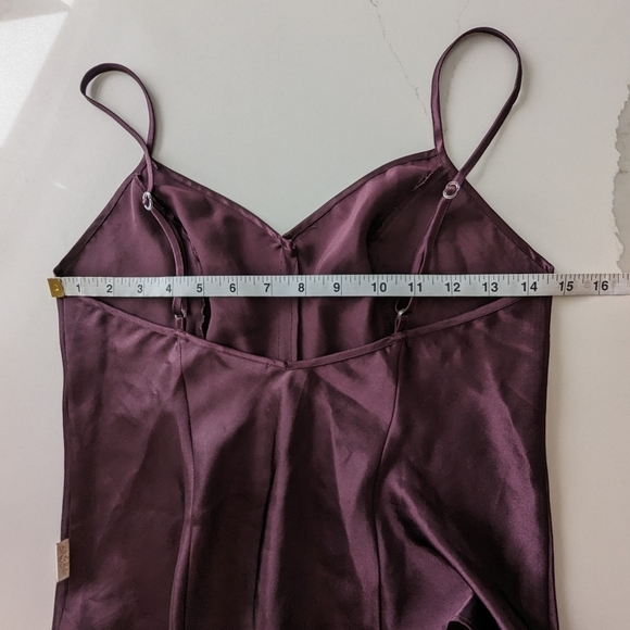 Silk & Satin Vintage Y2K Purple Camisole EUC  Small - Picture 3 of 9